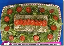 Terrina di pollo con erbe aromatiche e pomodorini