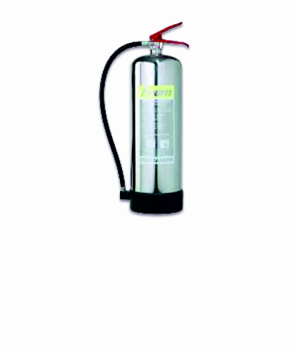 Stainless Steel body Trinity Fire Extinguisher