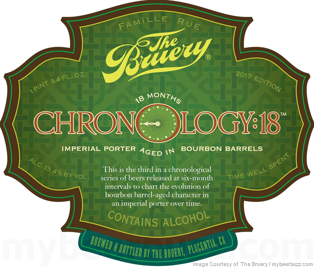 The Bruery - PB & Jelly Thursday 2018 & Chronology: 18