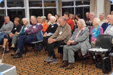 Part of the audience enjoying the music. Photo courtesy of Dennis Lyons.