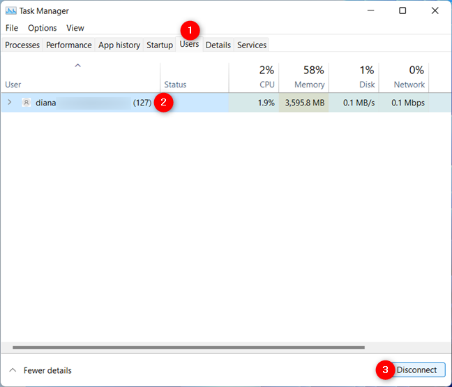 Usa il Task Manager per bloccare Windows 11