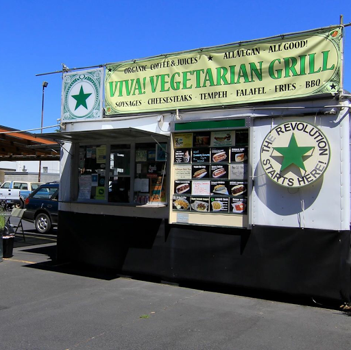 Viva! Vegetarian Grill logo