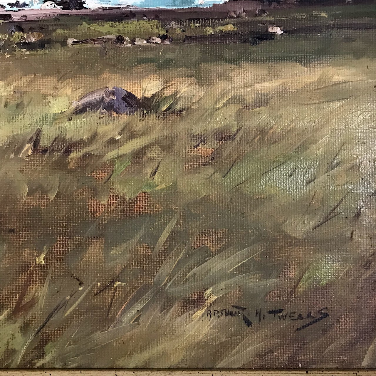 Arthur H. Twells Signed 'Loughros Point' Painting