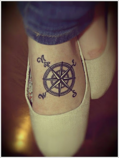 compass tattoo