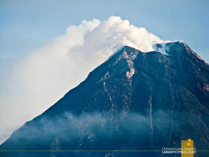 Morning View of Mayon at the Venezia Hotel in Legazpi City