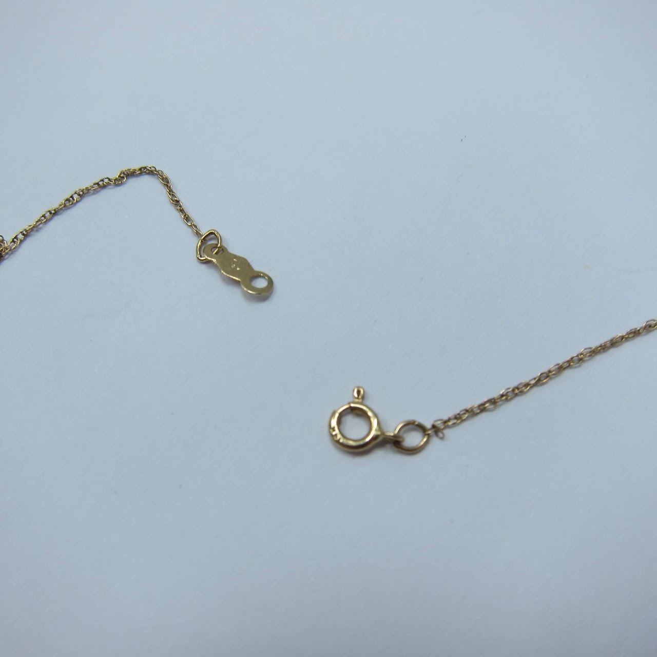 14K Gold Pendant Necklace