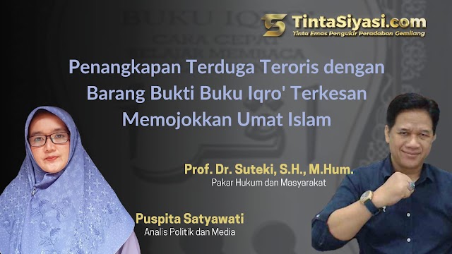 Penangkapan Terduga Teroris dengan Barang Bukti Buku Iqro' Terkesan Memojokkan Umat Islam