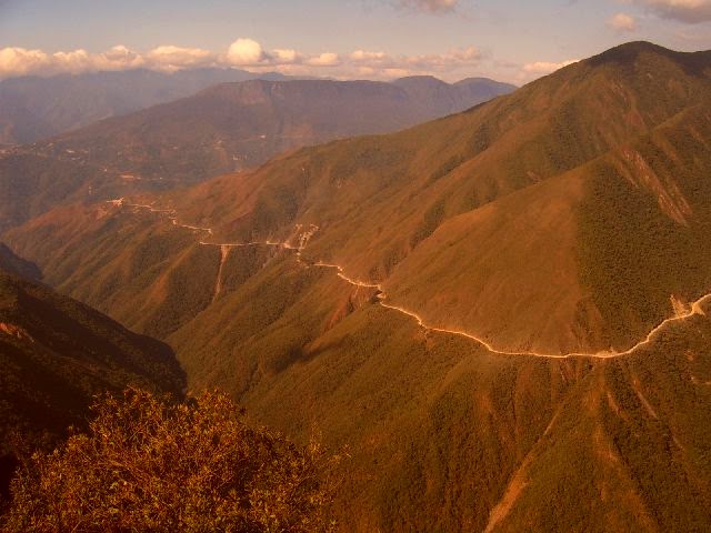 Imágenes de la Carretera de la Muerte, La Paz