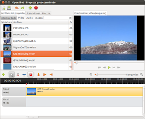 Editando vídeos con OpenShot 1.4