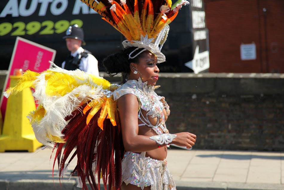 London. Notting Hill Carnival 2013. Люди и лица.