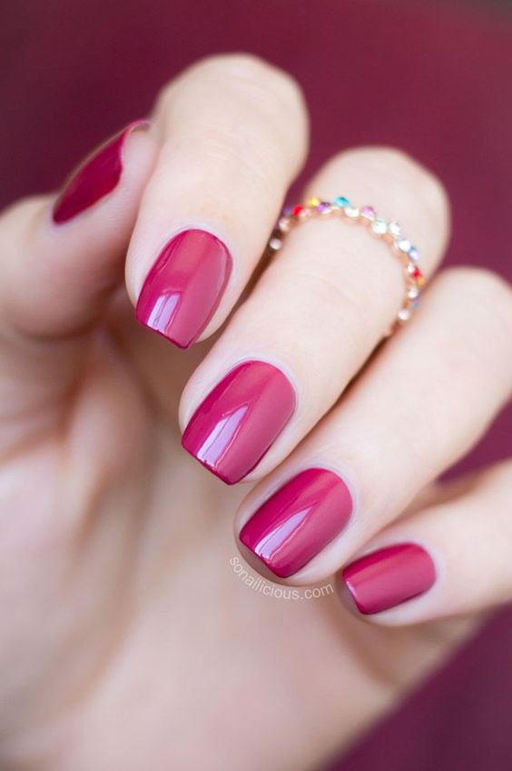 Simple Nails Acrylic Ideas Short