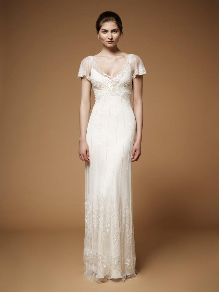 Art Deco Wedding Gown    Jenny