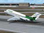 Ozark DC-9 rotate