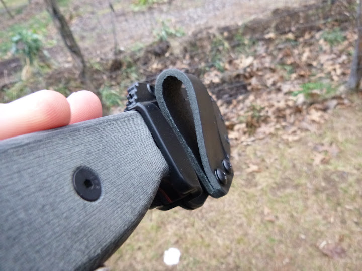 Universal Kydex Sheath Extension - UKE 2.0 - leg-straps and ferro