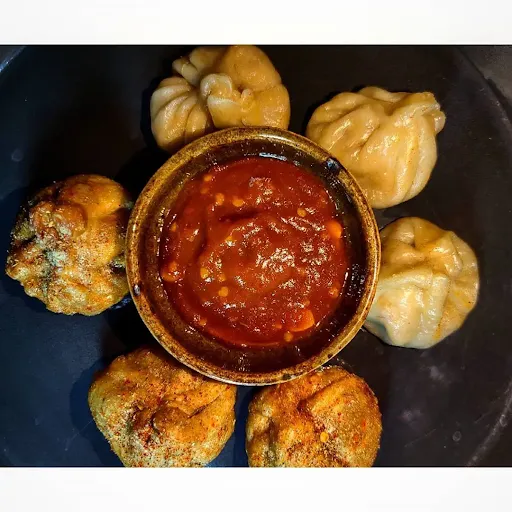 Veggie Fried Momos