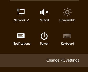 Windows 8 - Cambiar configuración de PC