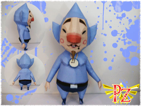 The Wind Waker Knuckle Papercraft