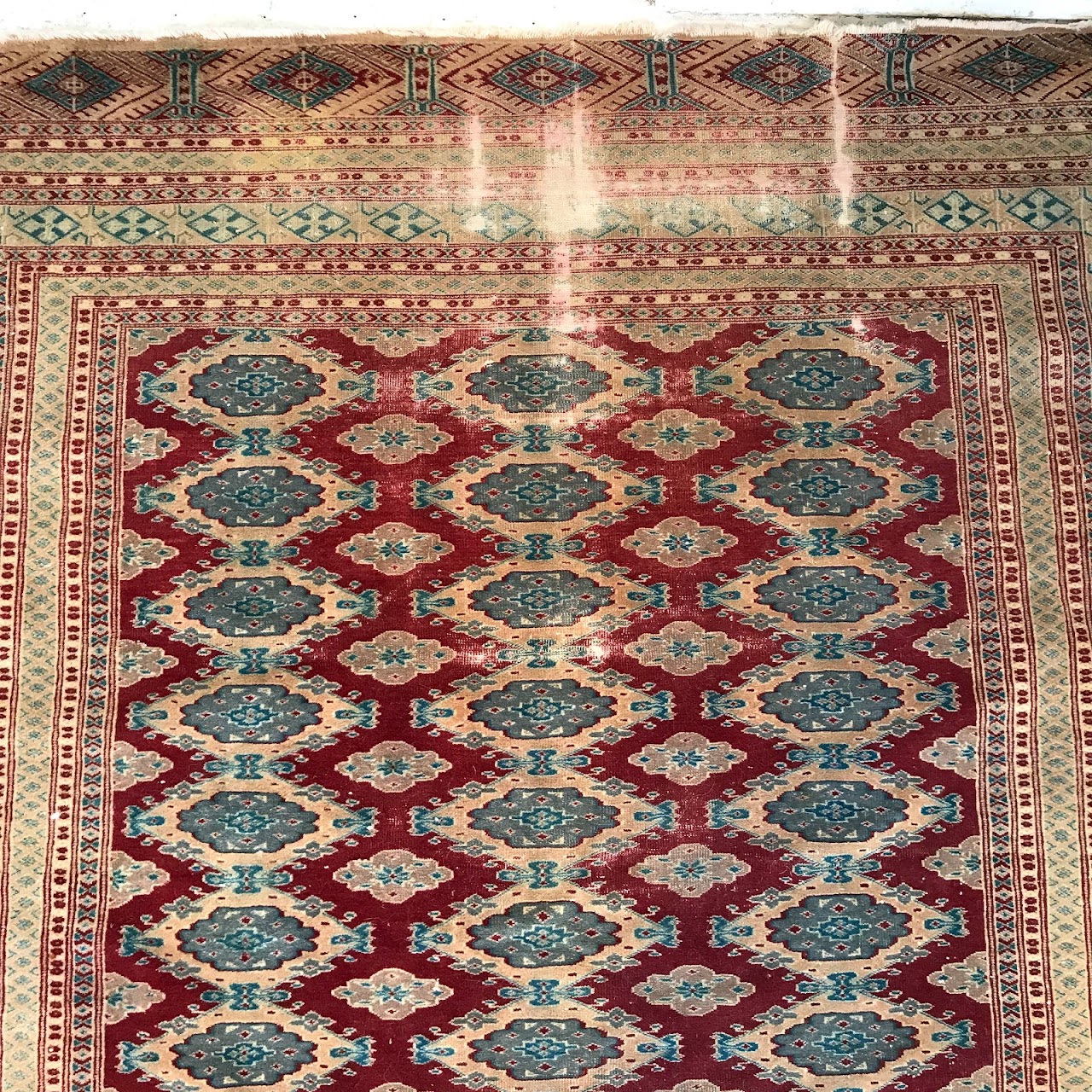 Wool Medallion Area Rug