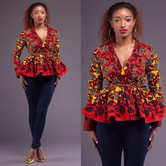 LATEST RED STYLES FOR AFRICAN WOMEN IN CHRISTMAS – Latest African