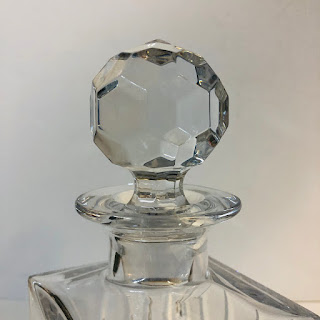 Tiffany & Co. Plaid Square Decanter in Crystal