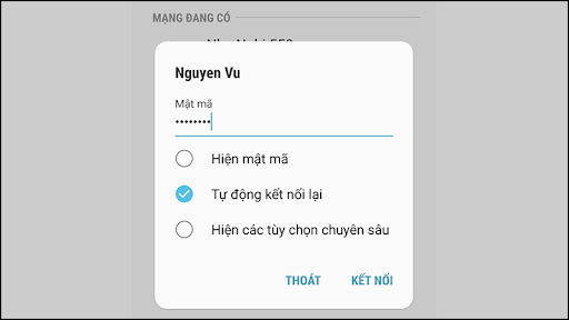 Kết nối WiFi trên Android vô cùng dễ dàng