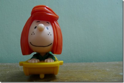 McDonald’s happy meal X The Peanuts Movie 2015 toys: Peppermint Patty