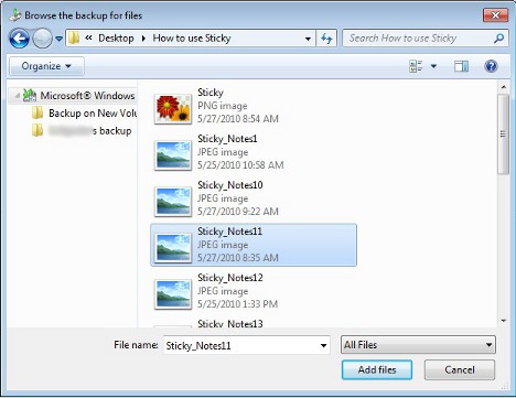 Backup di Windows