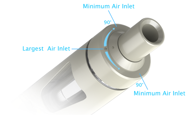 eGo AIO 空気流入量の調整方法