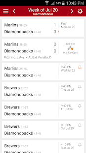 Baseball Schedule Diamondbacks Screenshots 7