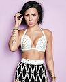 DEMI LOVATO BUSTS OUT OF CHEEKY LINGERIE