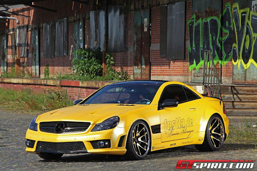 Mercedes-Benz SL 55 AMG Liquid Gold by Fostla 