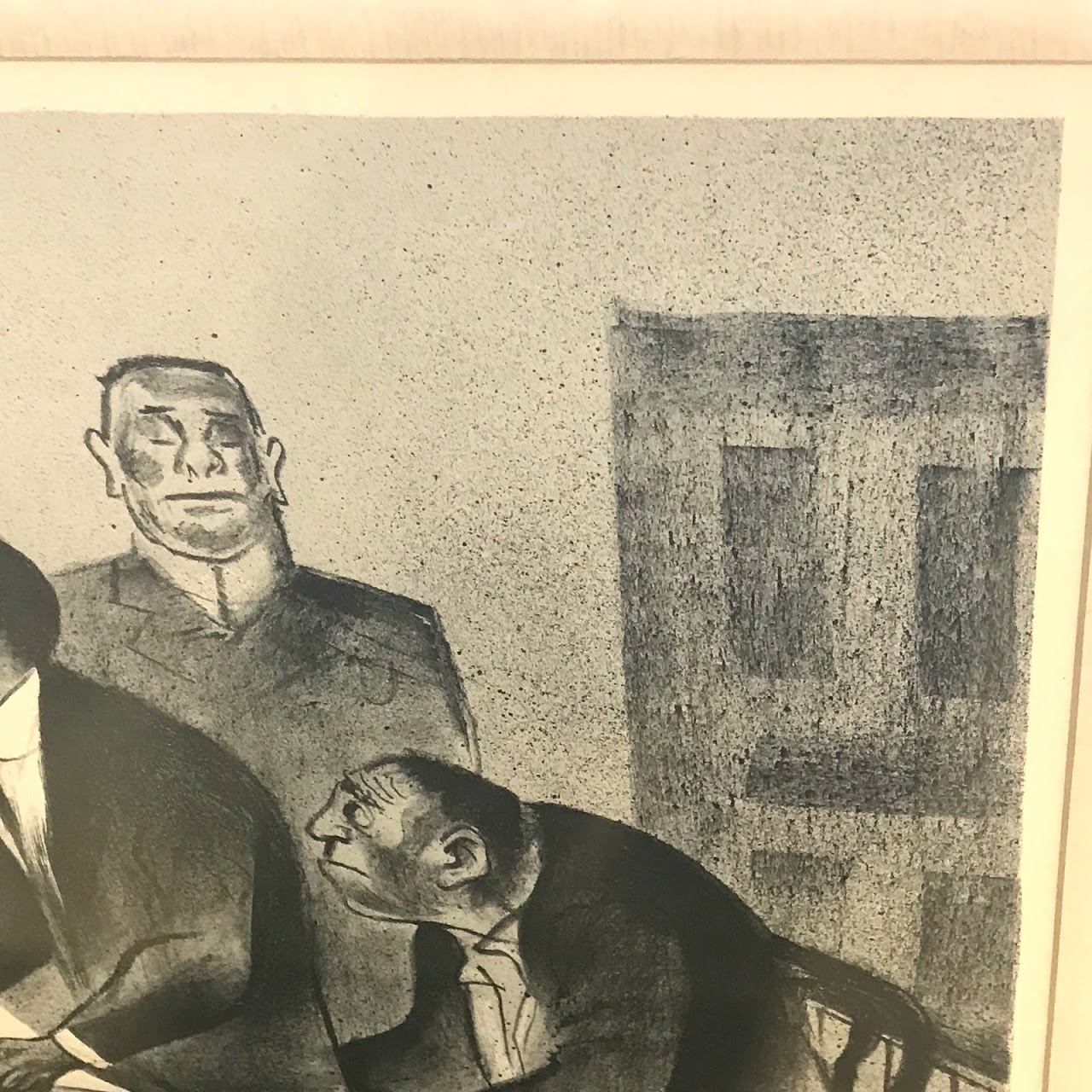 William Gropper Signed Lithograph #2