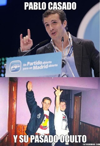 Pablo Casado y su pasado