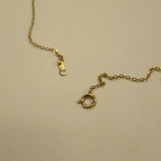 14K Gold and Lapis Pendant Necklace