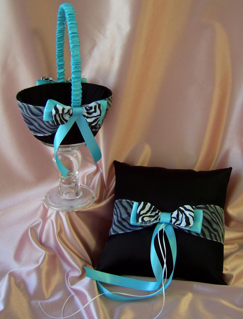 Zebra Print Wedding Theme and