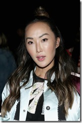 NEW YORK, NY - SEPTEMBER 12:  Aimee Song attends Coach Spring 2018 fashion show during New York Fashion Week at Basketball City - Pier 36 - South Street on September 12, 2017 in New York City.  (Photo by Lars Niki/Getty Images for Coach)