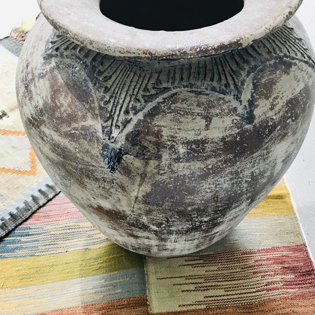 Hand-Thrown Large Ceramic Floor Vase #2