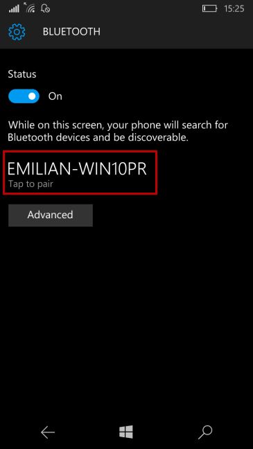 verbinden, Bluetooth, pai, Windows 10, computer, smartphone, Windows 10 Mobile, Lumia