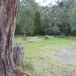 Open area at Bradneys Gap Camping area