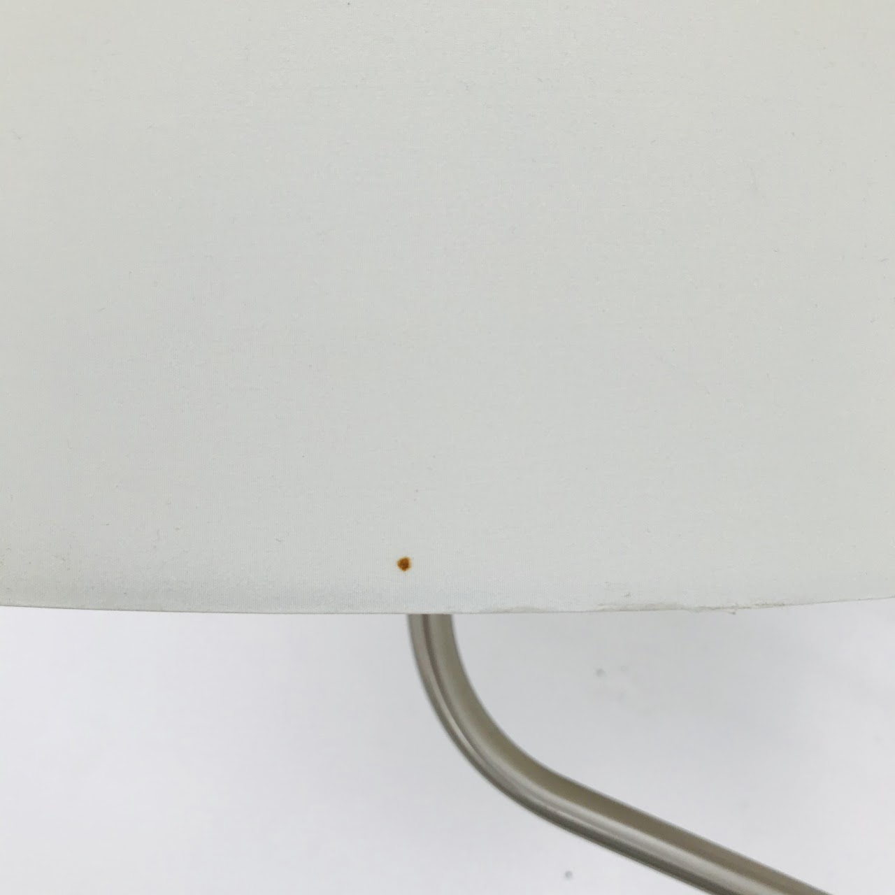 Contemporary Brushed Chrome Floor Lamp
