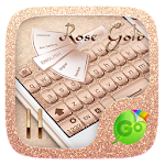 Cover Image of Herunterladen Rose Gold 2 GO Keyboard Theme 3.3 APK