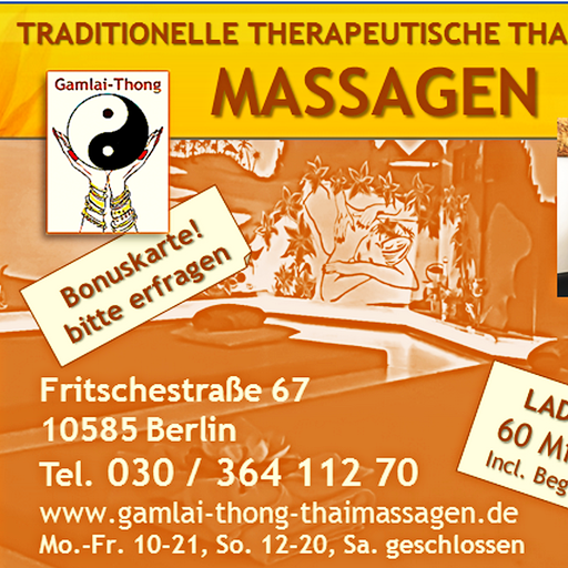 Gamlai-Thong Thaimassage logo