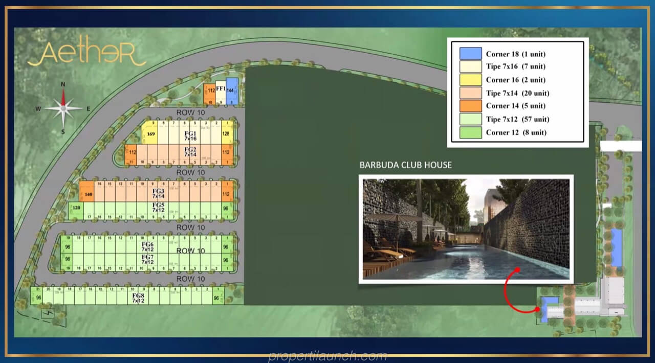 Penjualan Tahap Pertama Rumah Aether BSD