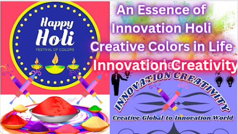 An Essence of Innovation Holi Creative Colors in Life Styles