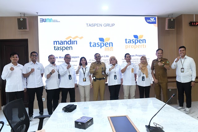 Bersama Pemprov Sumut, Taspen Persero Sosialisasikan Program Sejahterahkan ASN dan Pensiunan