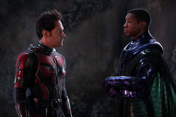 Paul Rudd and Jonathan Majors face off in 'Antman and the Wasp: Quantamania'.