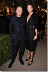 François-Henri Pinault and Arizona Muse