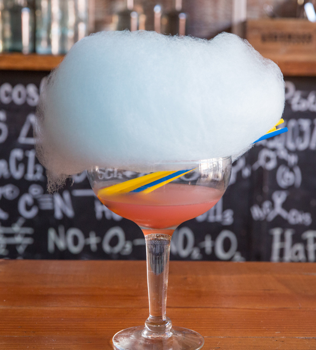 photo of a Cotton Candy Cosmo