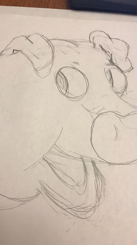 pig sketch