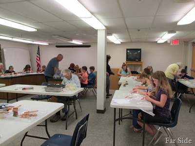 Soap carving group